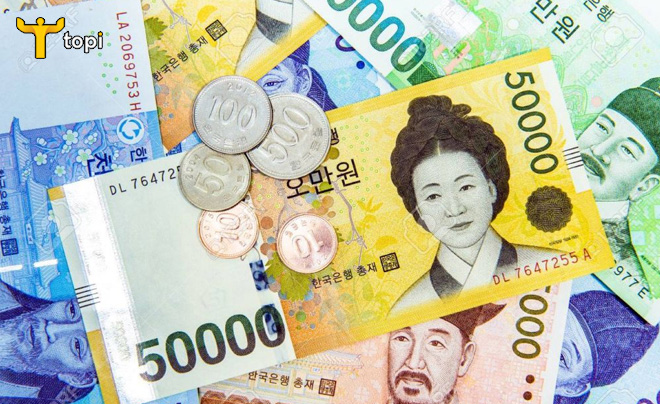 1000 Won bằng bao nhiêu tiền Việt?