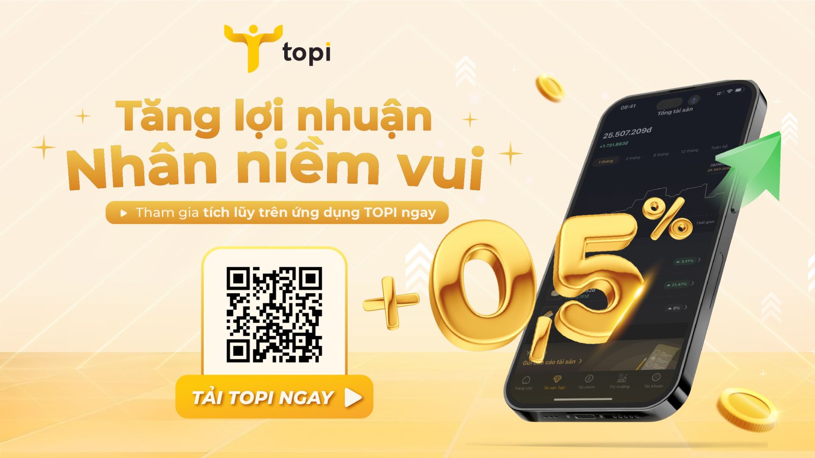 sản phẩm đầu tư tích luỹ TOPI