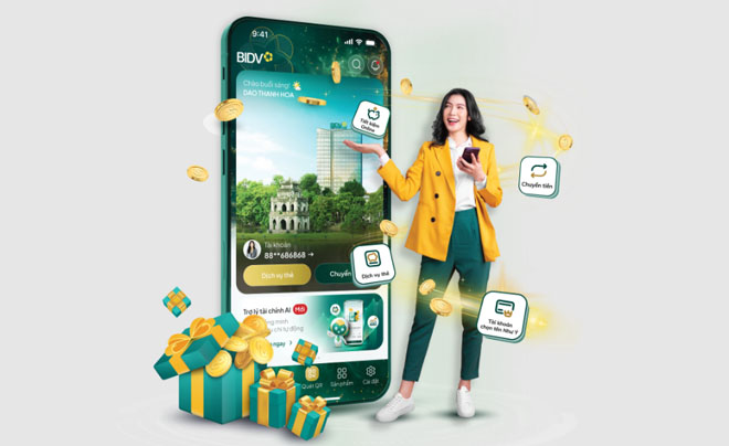 Các gói sản phẩm của BIDV