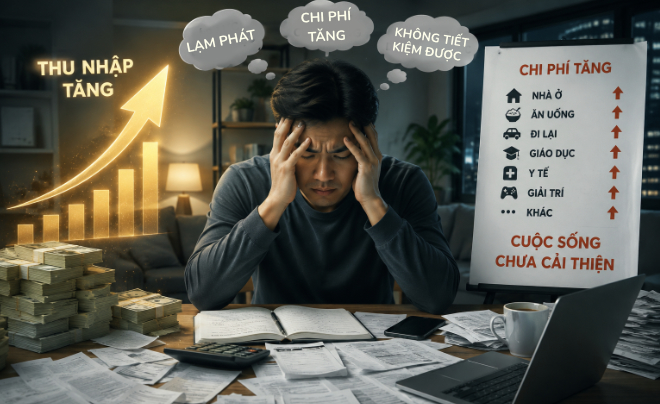 Các chi phí thiết yếu ăn mòn phần thu nhập tăng thêm - TOPI