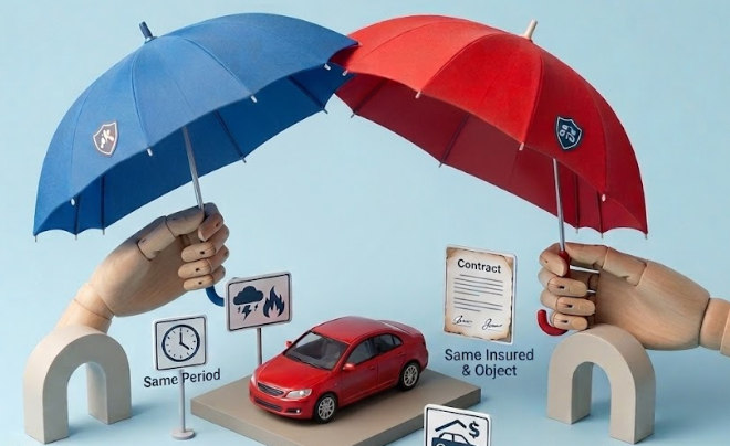 Các công ty bảo hiểm đóng góp bồi thường khi bảo hiểm trùng 1 tài sản - TOPI