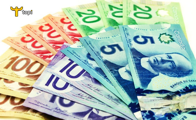 Các mệnh giá tiền giấy Canada
