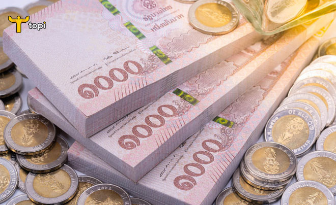 Các mệnh giá tiền xu và tiền giấy Thái Lan