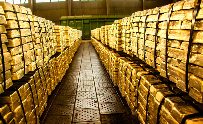 Các ngân hàng trung ương tăng tích trữ đẩy giá vàng tăng lên - TOPI