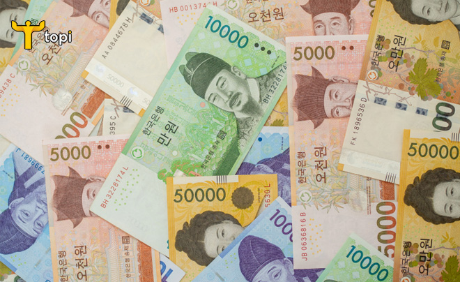 Cách đổi tiền Won sang VND ở Việt Nam