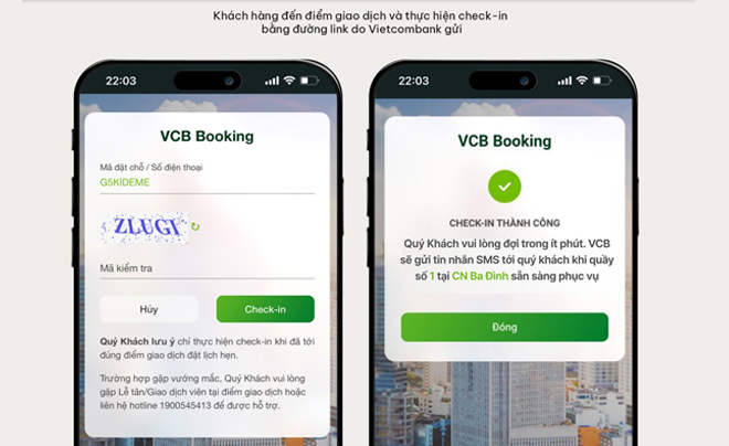 Cách mua vàng SJC của ngân hàng Vietcombank tại nhà