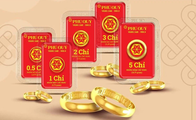 Cập nhật giá vàng Phú Quý hôm nay - TOPI