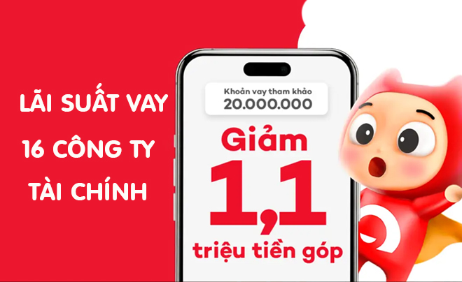 16 công ty tài chính được cấp phép