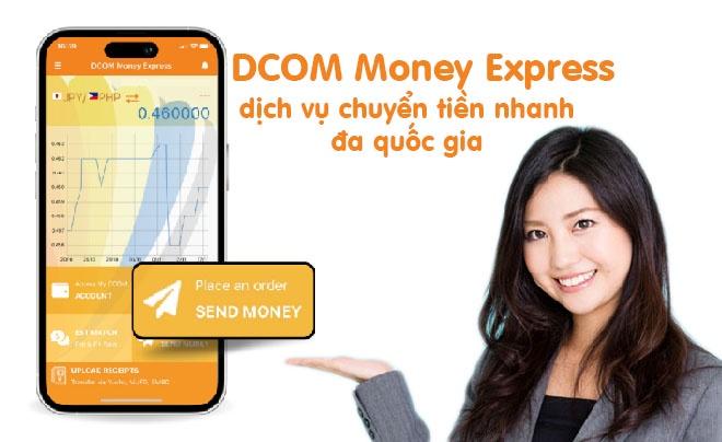 Chuyển tiền DCOM và phí chuyển tiền
