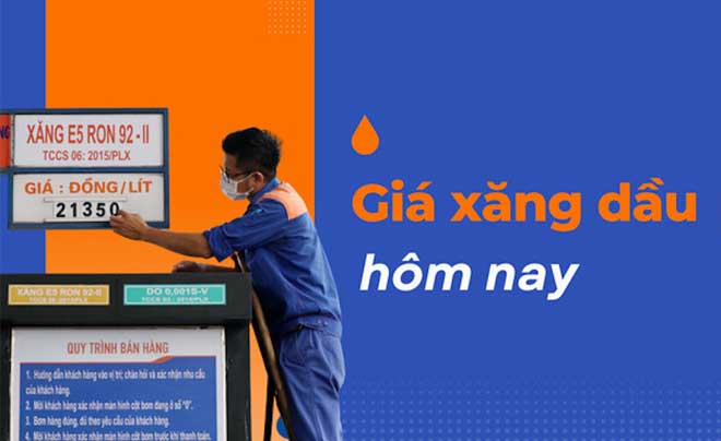 Giá xăng dầu hôm nay bao nhiêu 1 lít mới nhất