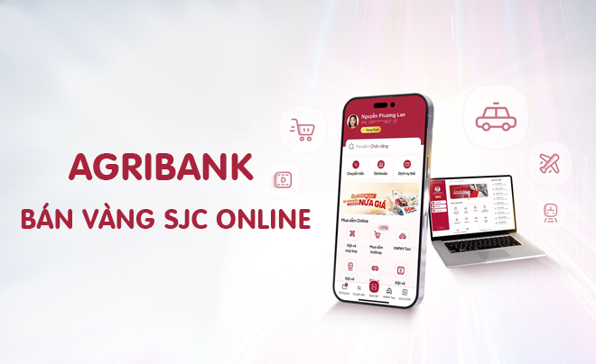 Hướng dẫn mua vàng ngân hàng Agribank trực tuyến