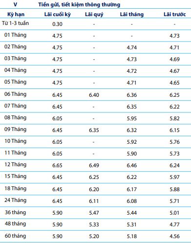 Lãi suất ngân hàng Bản Việt - BVBank