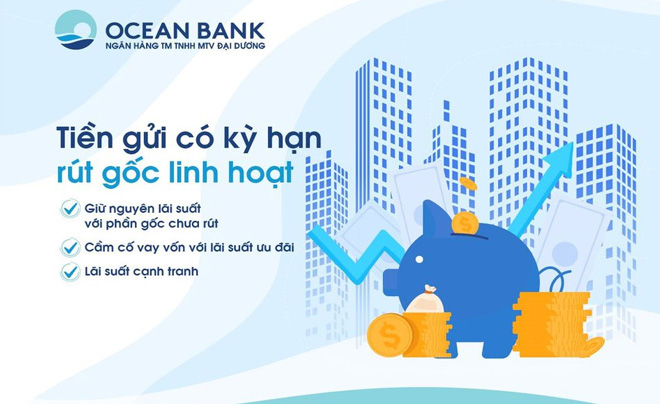 Lãi suất tiết kiệm tại Oceanbank