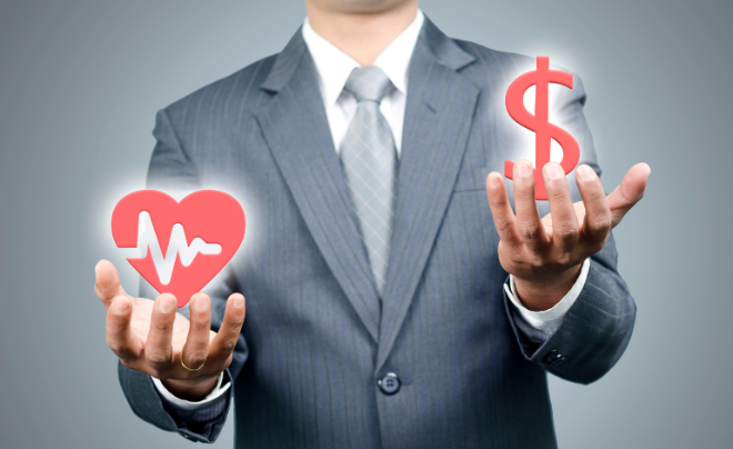 Mối quan hệ giữa tiền bạc và sức khỏe