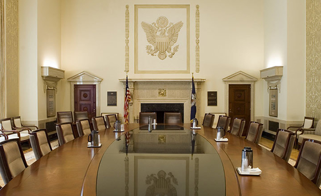 Phòng họp của FOMC tại tòa nhà Marriner S. Eccles - TOPI