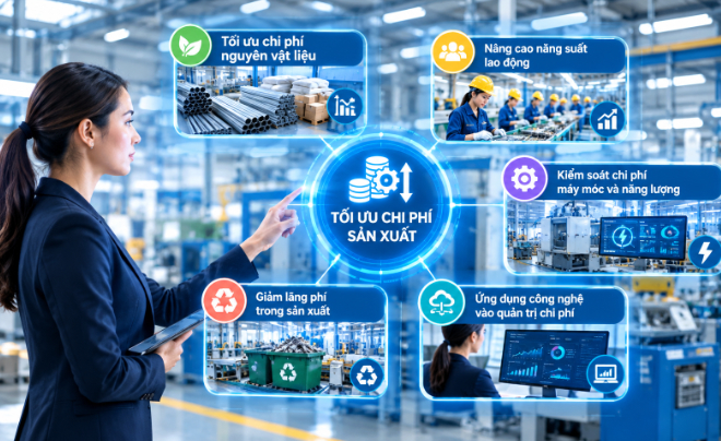 Tham khảo chiến lược tối ưu chi phí sản xuất - TOPI
