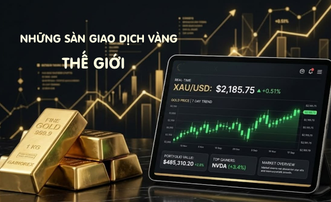 Tìm hiểu các sàn vàng, trung tâm giao dịch vàng nổi tiếng toàn cầu