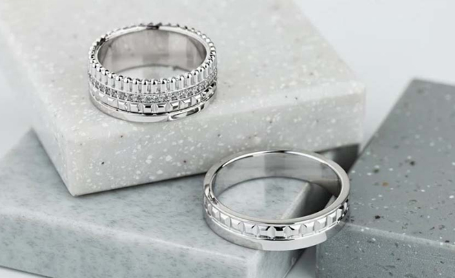 Vàng trắng 10K giá rẻ, được dùng phổ biến trong chế tác trang sức - TOPI