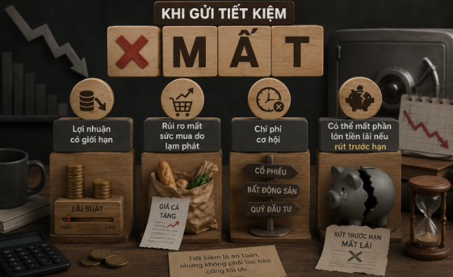 4 cái “mất” khi gửi tiết kiệm nhà đầu tư cá nhân cần hiểu rõ - TOPI
