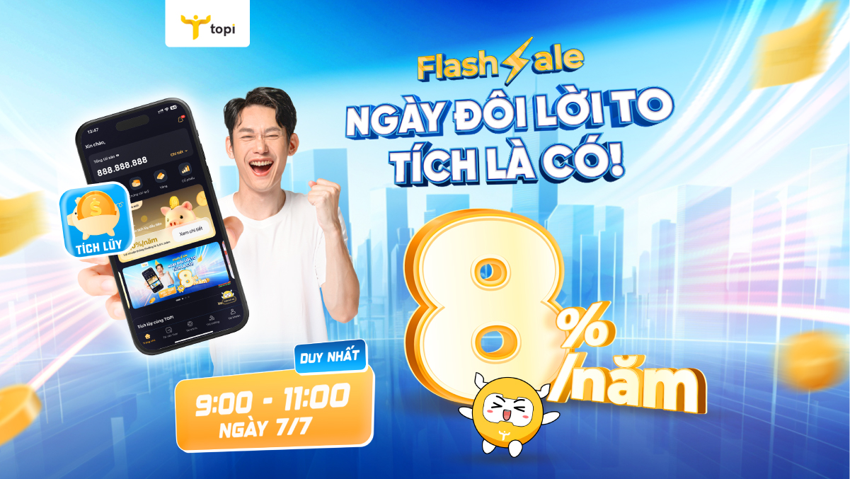 Flash sale Ngày Đôi Lời To - TOPI