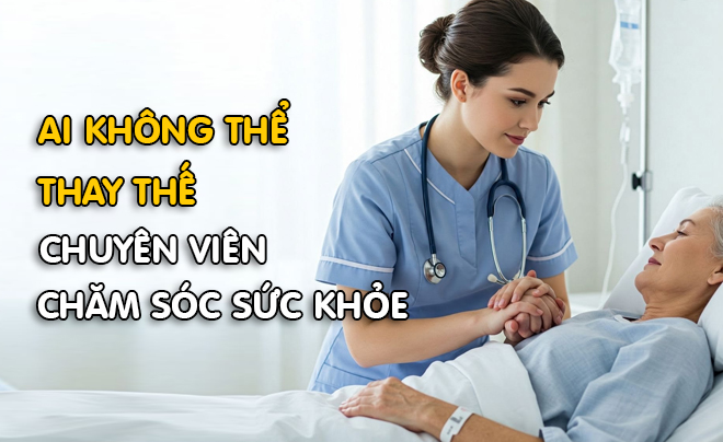 AI chưa thể thay con người chăm sóc sức khỏe thể chất và tâm lý - TOPI