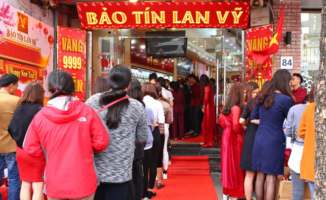 Bảo Tín Lan Vỹ có 2 cửa hàng vàng tại Hà Nội - TOPI