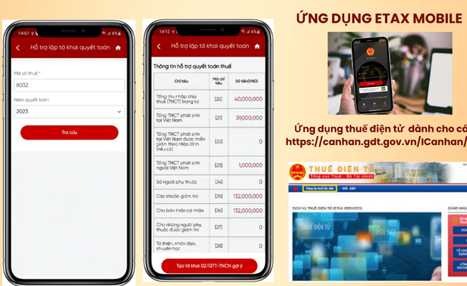 Có thể kiểm tra tình trạng hồ sơ quyết toán thuế TNCN trên điện thoại - TOPI