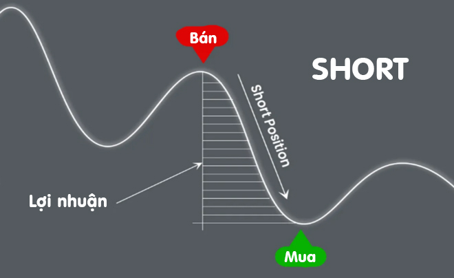 Đặt lệnh Short khi bạn dự đoán thị trường sẽ giảm điểm - TOPI
