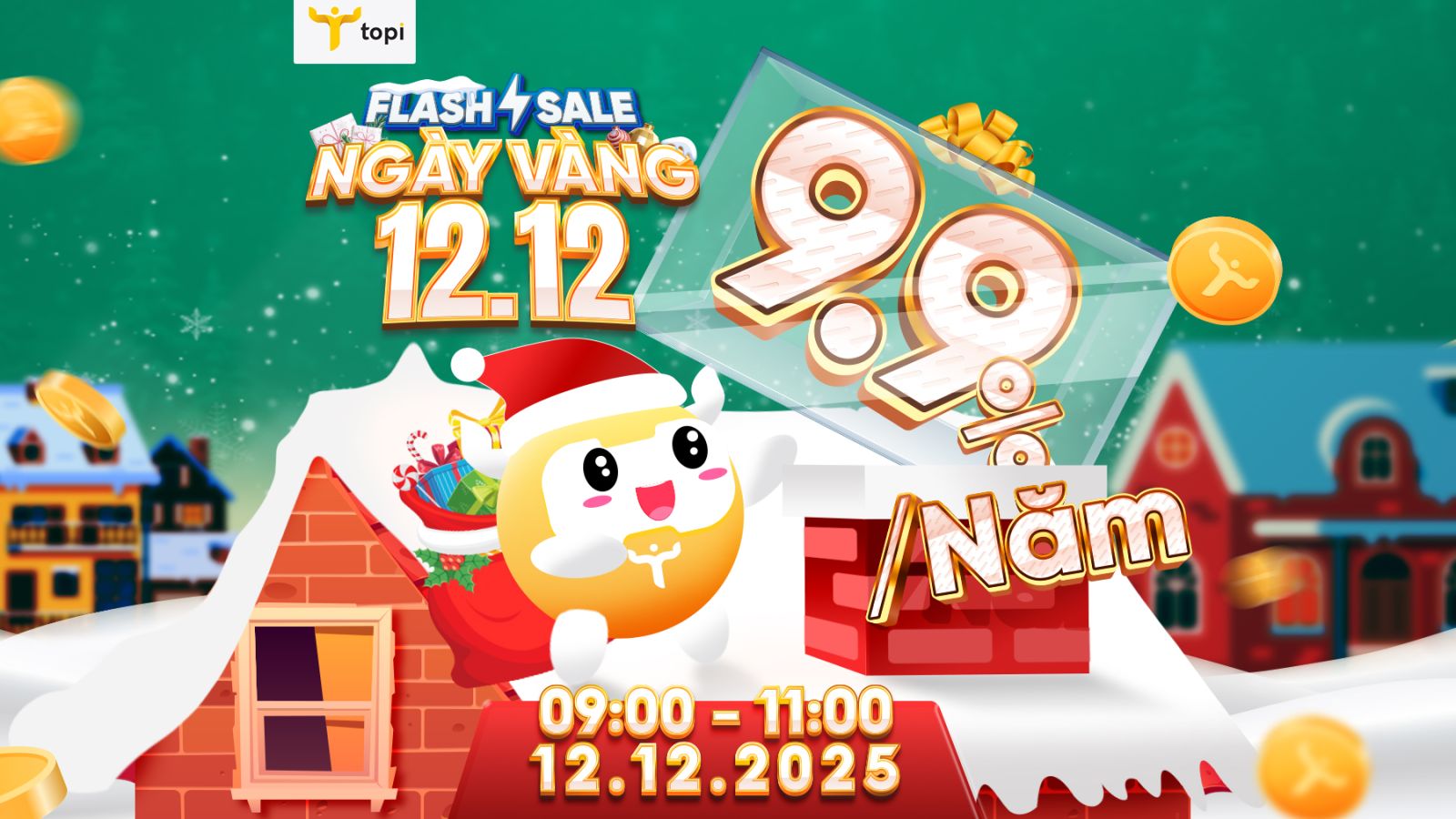 FLASH SALE NGÀY VÀNG - LỢI NHUẬN “BẬT NÓC” 9.9%/NĂM