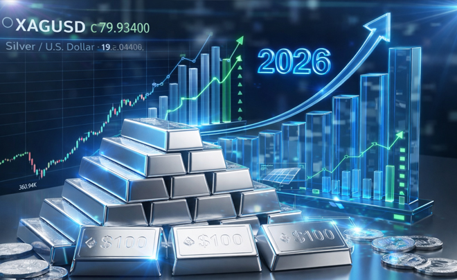 Giá bạc trong nước và thế giới liên tiếp phá đỉnh lịch sử - TOPI
