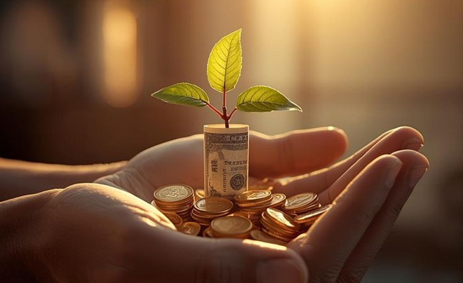 Gửi tiết kiệm, tích lũy linh hoạt nhận lợi nhuận hàng tháng - TOPI