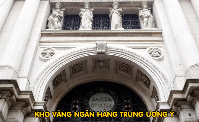 Kho dự trữ vàng của ý hiện có hơn 2.451,8kg vàng - TOPI