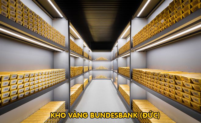 Kho vàng Bundesbank của ngân hàng Trung Ương Đức - TOPI