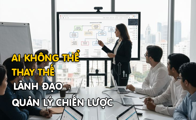 Không máy móc nào thay thế được tầm nhìn của nhà lãnh đạo - TOPI