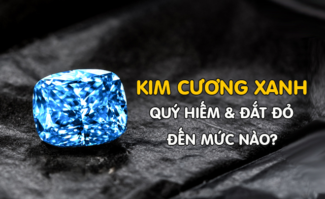 Kim cương xanh tự nhiên vô cùng hiếm có và đắt đỏ - TOPI
