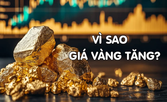 Lý giải nguyên nhân khiến giá vàng tăng - TOPI