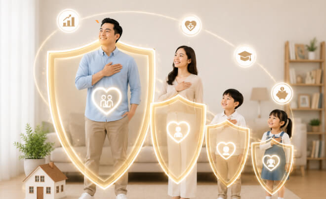 Nên ưu tiên bảo hiểm cho người tạo ra thu nhập chính - TOPI