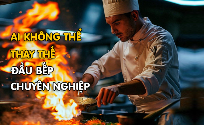 Nghề đầu bếp vẫn an toàn trước làn sóng AI - TOPI