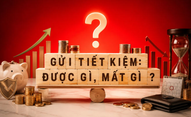 Phân tích “được” và “mất” khi gửi tiết kiệm - TOPI