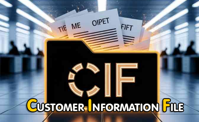 Số CIF là mã ngân hàng định danh cho khách hàng - TOPI