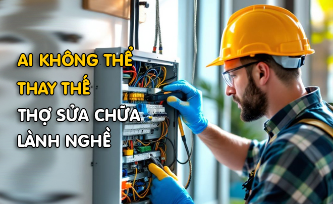 Thợ sửa chữa giỏi vẫn có “đất dụng võ” dù AI phát triển - TOPI