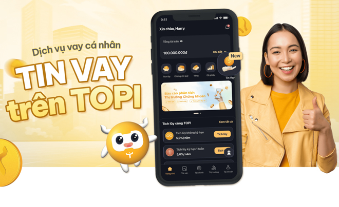 Tin Vay trên TOPI đang có ưu đãi lãi suất cho người dùng