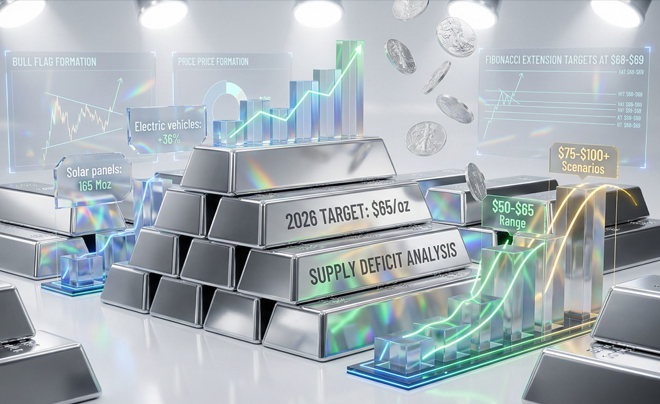 Tổng hợp dự báo xu hướng giá bạc năm 2026 từ các chuyên gia - TOPI