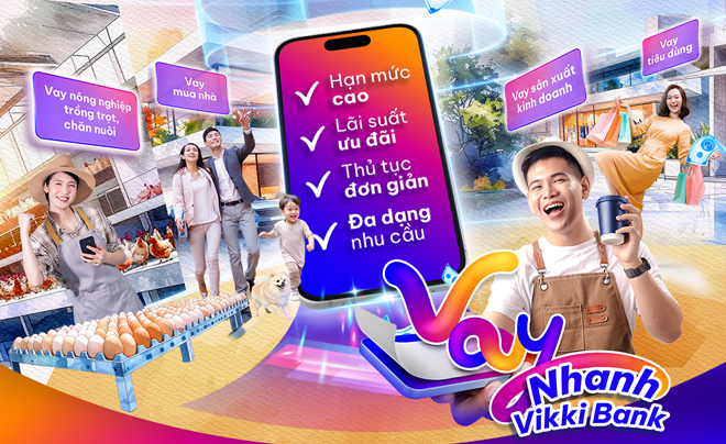 Ứng dụng cho vay Vikki - TOPI