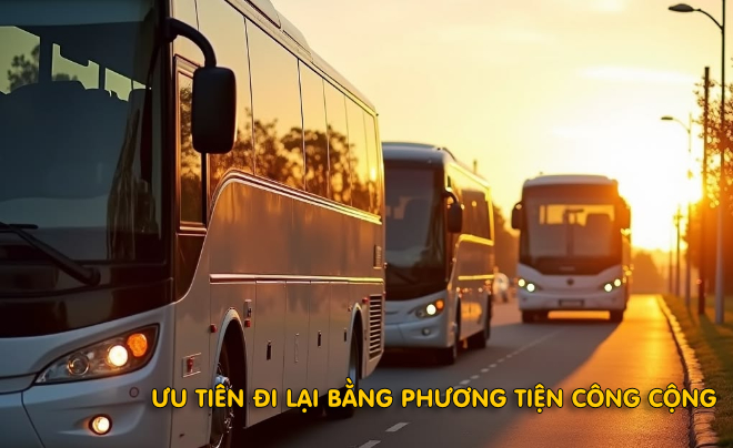Ưu tiên đi lại bằng phương tiện công cộng để tiết kiệm tiền - TOPI