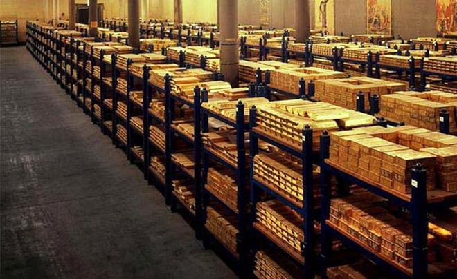 Vàng của phương Tây được lưu trữ tại nhiều kho an ninh cao - TOPI