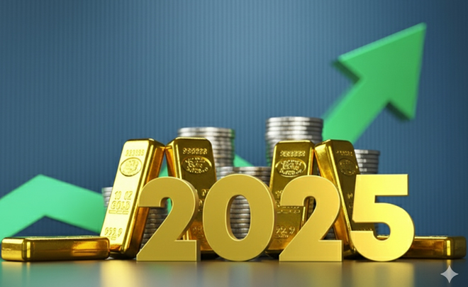 Vàng đang gây chú ý của giới đầu tư trong năm 2025 - TOPI