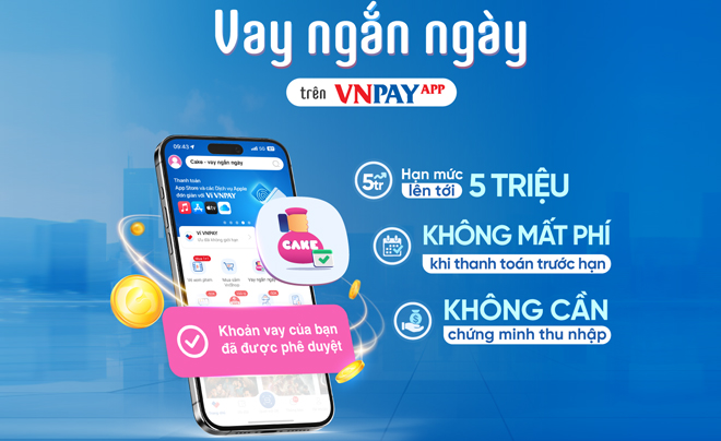 VNPAY giải pháp Vay Nhanh - TOPI