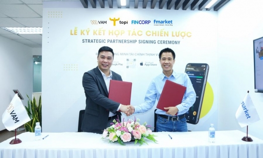Lễ ký kết thỏa thuận hợp tác chiến lược giữa Công ty Cổ phần Đầu tư VAM và Công ty Cổ phần Fincorp