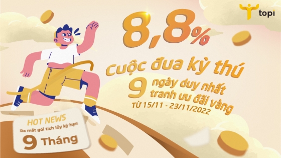 CUỘC ĐUA KỲ THÚ - 9 NGÀY DUY NHẤT TRANH ƯU ĐÃI VÀNG